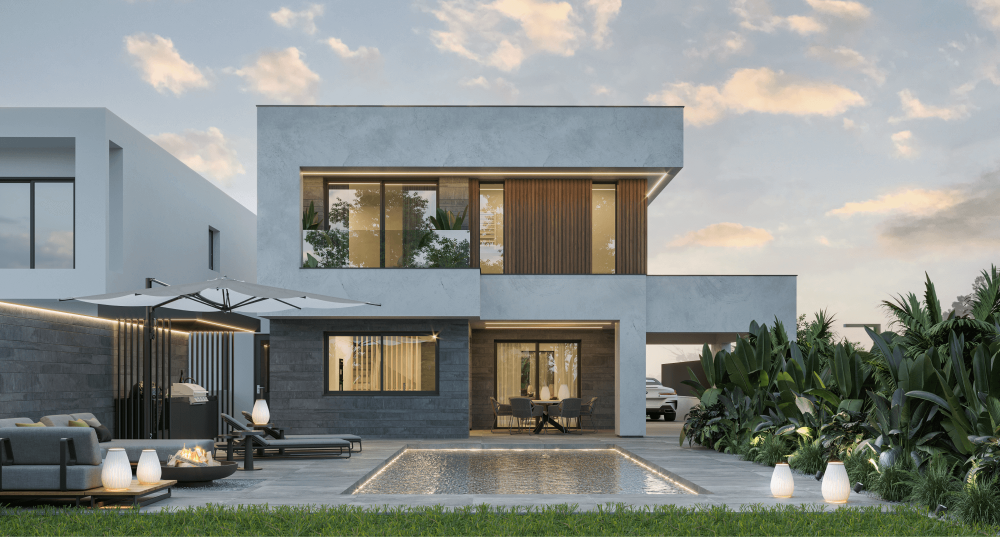 Вилла Modena — вид снаружи