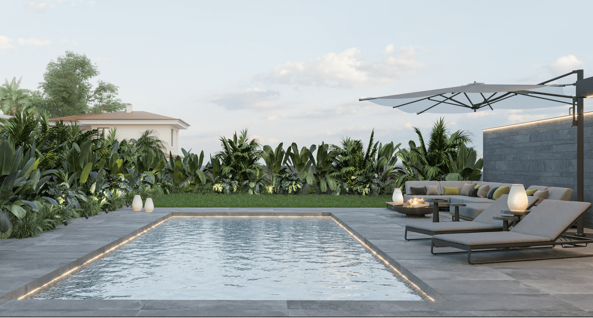 Вилла Modena — интерьер ванной комнаты