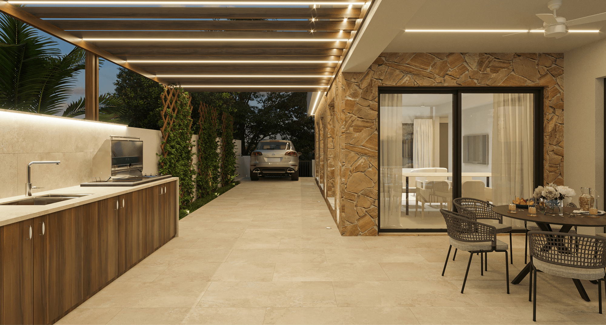 Вилла Olive — вид снаружи